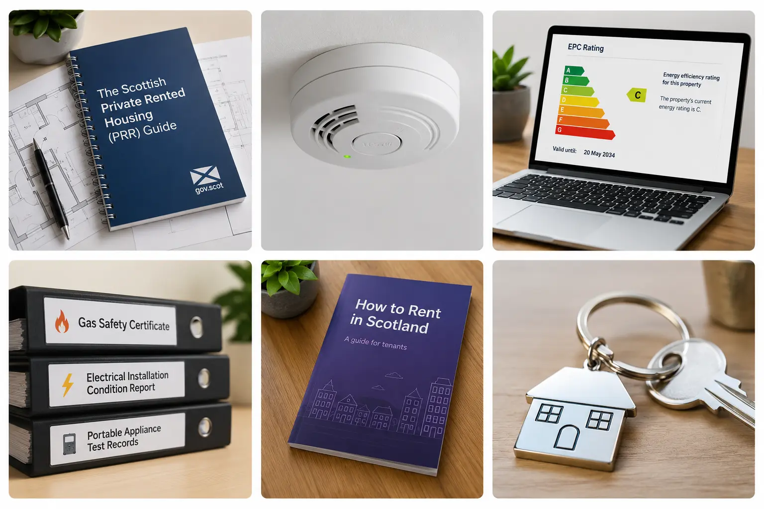Scottish property compliance records and evidence dashboard